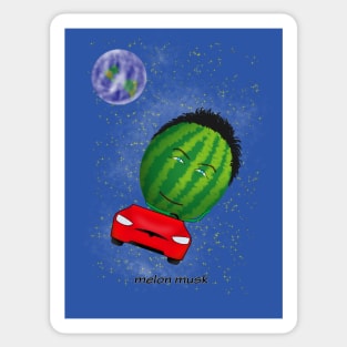 melon musk Sticker